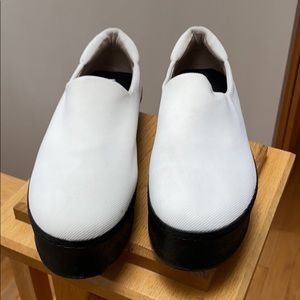 Opening Ceremony flatform slip-on sneakers.